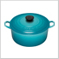 Round French Oven Caribbean Blue