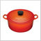 Round French Oven Flame